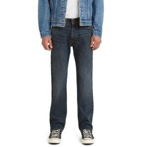 Levi's Mens 505 Regular Jeans Straight Leg Denin Medium Wash Size 38x32 NWT